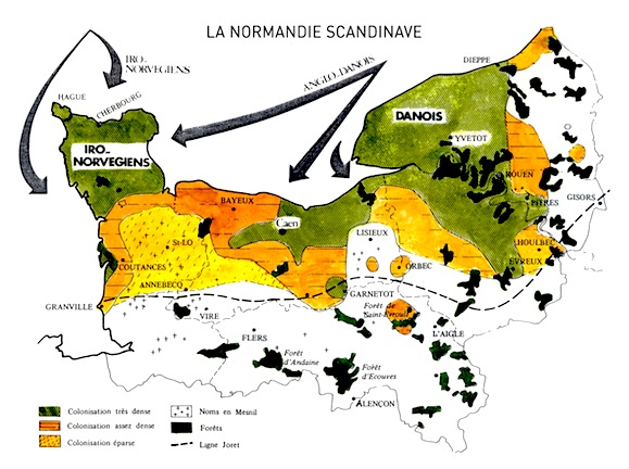 Invasions et colonisation Viking de la Normandie